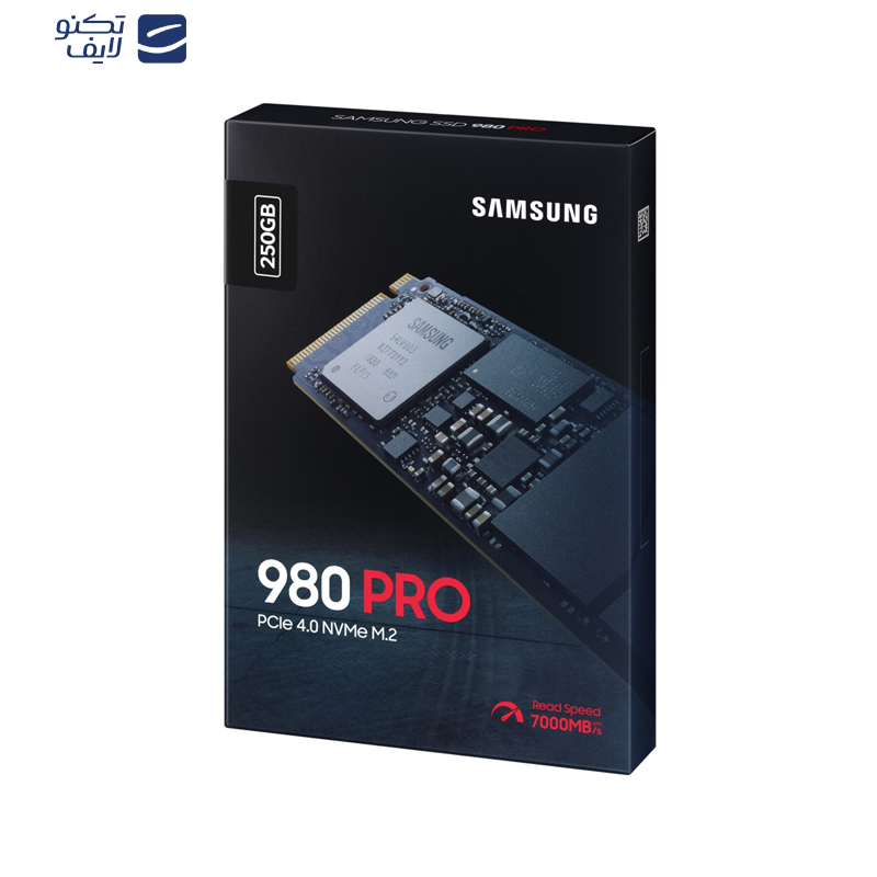 اس اس دی اینترنال سامسونگ مدل 980 pro ظرفیت 250 گیگابایت