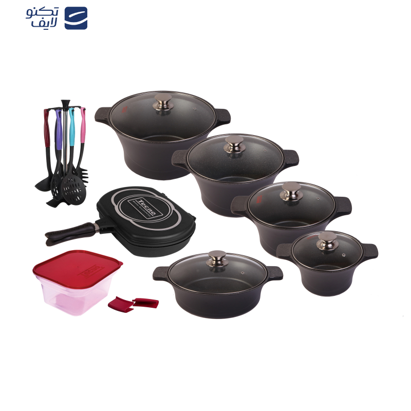 سرویس پخت و پز 22 پارچه تکنو مدل آناهیتا سرویس پخت و پز 22 پارچه تکنو مدل آناهیتا