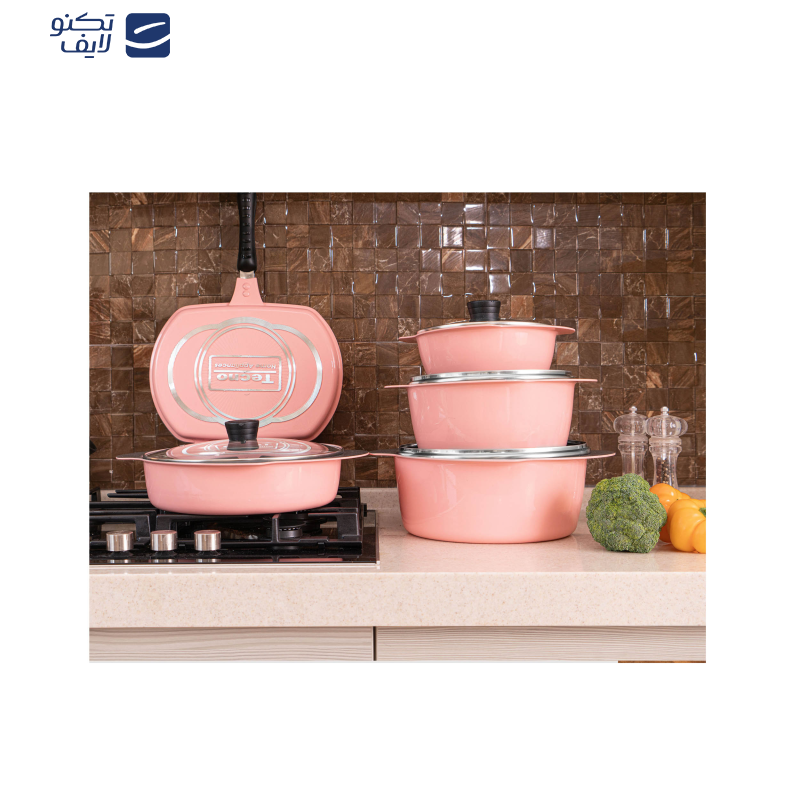 سرویس پخت و پز 19 پارچه تکنو مدل پروانه 