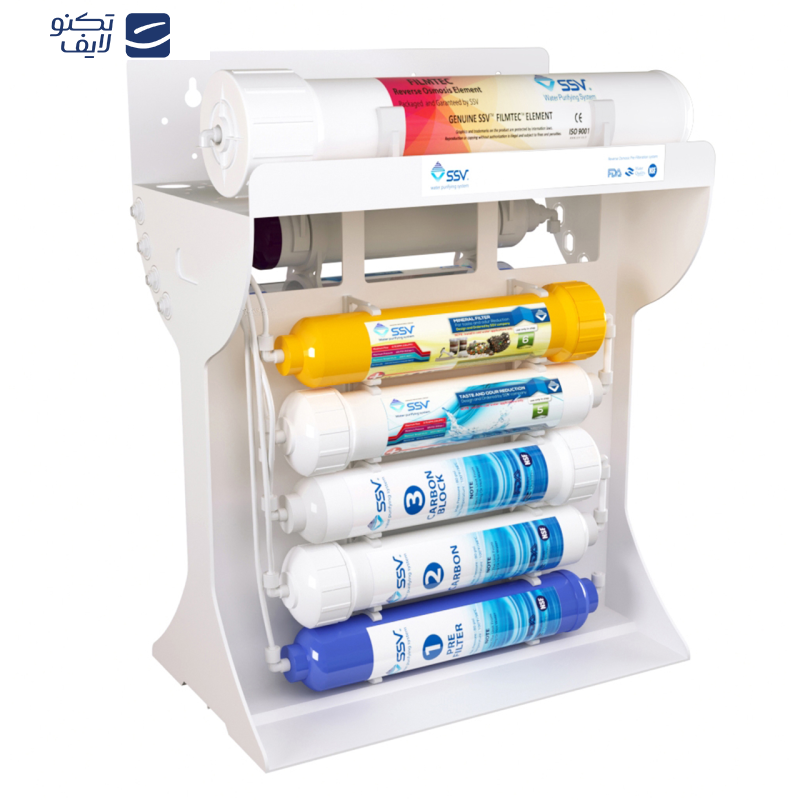 دستگاه تصفیه کننده آب اس اس وی مدل StarLine 2W X900 3F به همراه فیلتر تصفیه آب بسته 3 عددی و شیر آب
