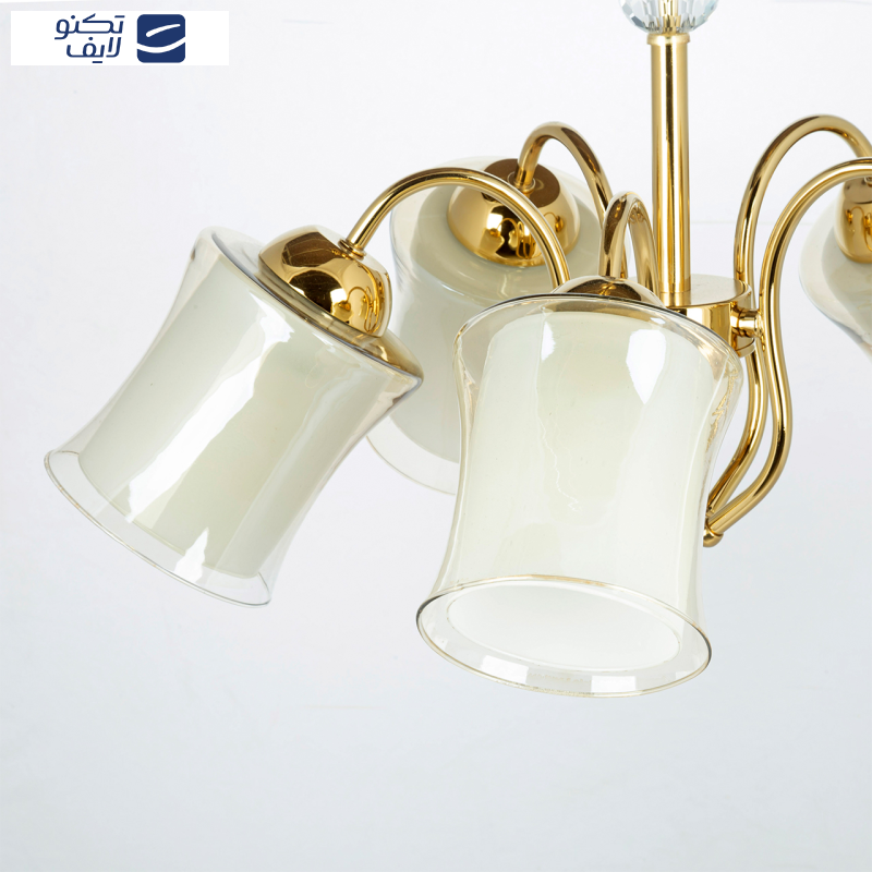  لوستر 5 شعله چشمه نور کد A833/5