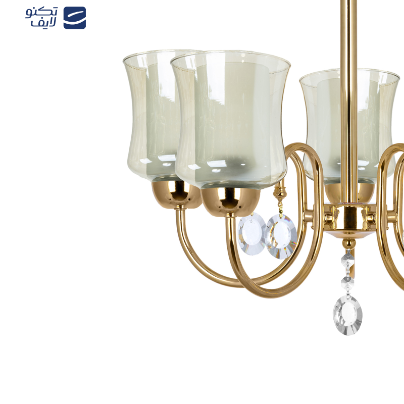  لوستر آویز پنج شعله چشمه نور کد 811/5