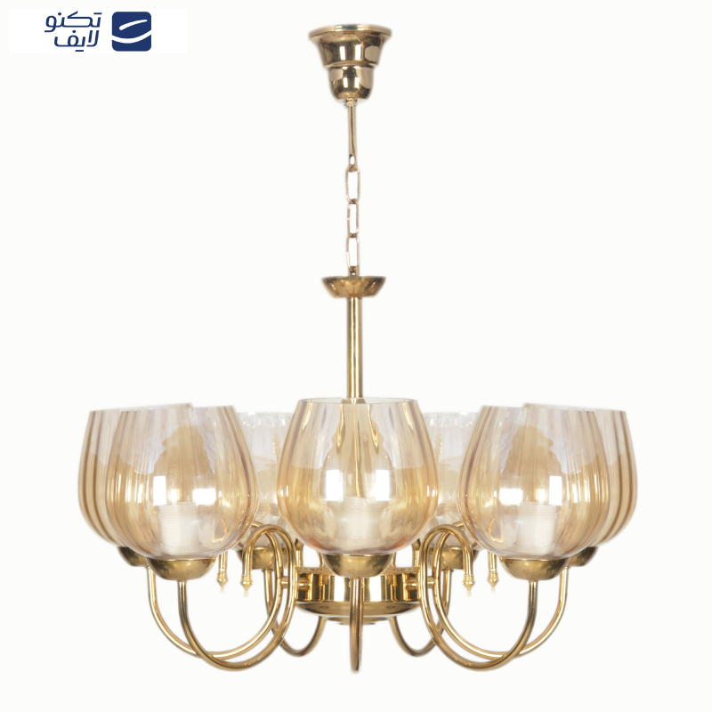   لوستر هفت شعله چشمه نور کد AB817/7