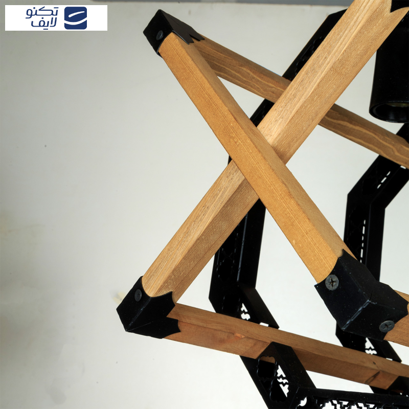 لوستر سه شعله چشمه نور کد 2232/3BK لوستر سه شعله چشمه نور کد 2232/3BK