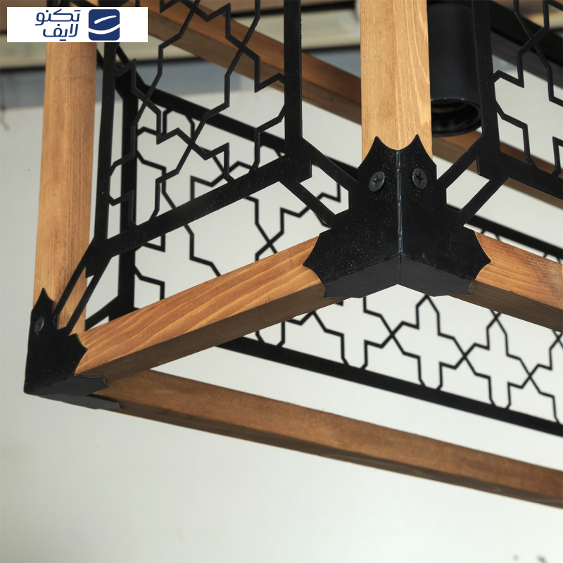 لوستر سه شعله چشمه نور کد 2233/3BK لوستر سه شعله چشمه نور کد 2233/3BK