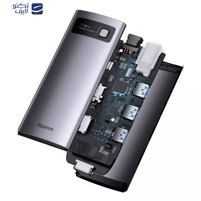 هاب 7 پورت USB-C باسئوس مدل WKWG040013