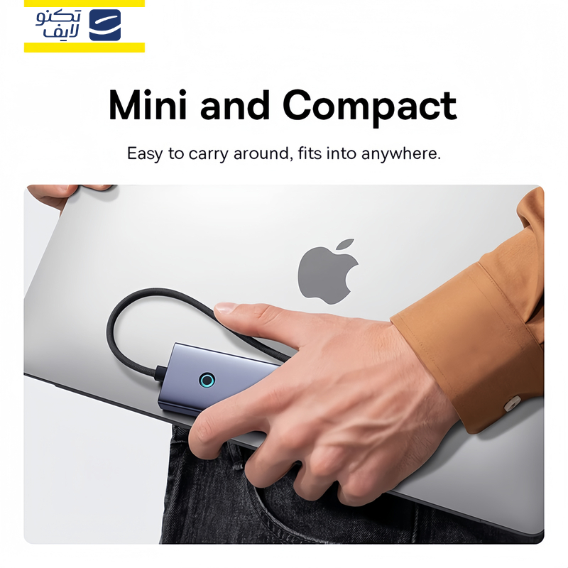 هاب 6 پورت USB-C بیسوس مدل BS-OH151