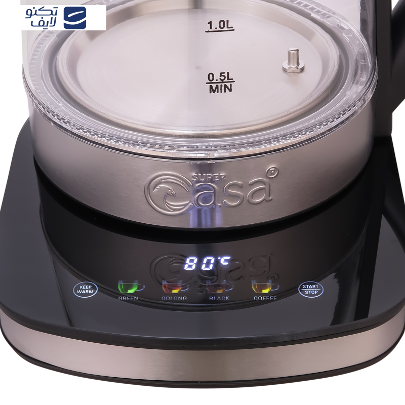 چای ساز روی هم سوپر کاسا مدل CA-310