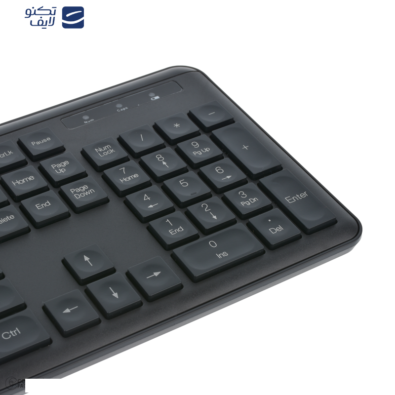 کیبورد و ماوس بی‌سیم باندا مدل C400