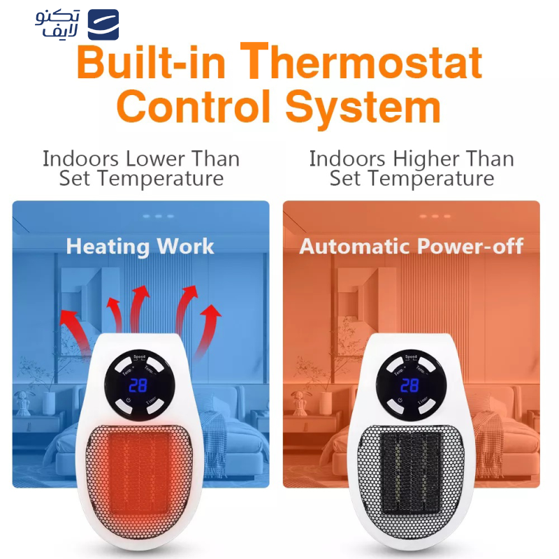 فن هیتر سیف الکتریک مدل FST