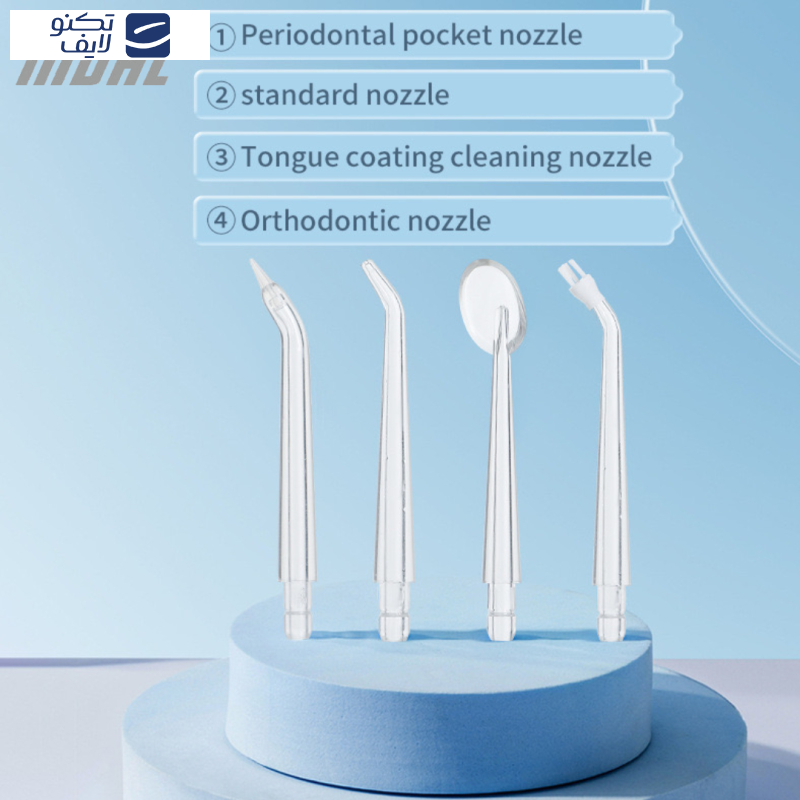 دستگاه شست و شوی دهان و دندان شارژی ام دی اچ ال مدل MD-6690 به همراه 4 سری