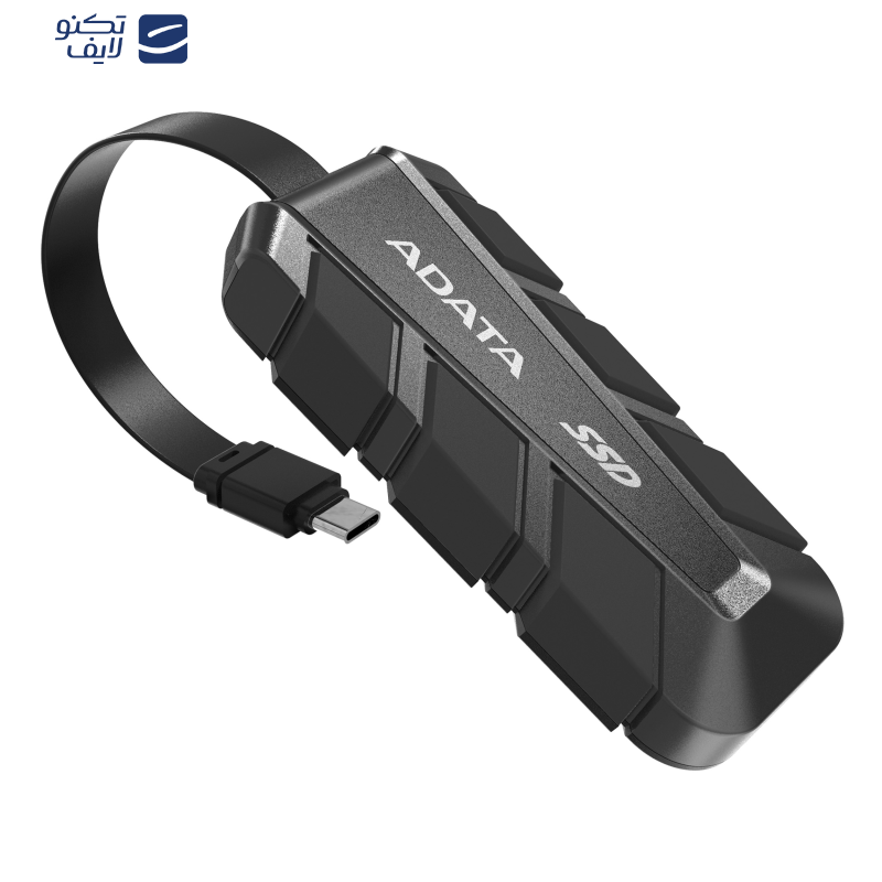 اس اس دی اکسترنال ای دیتا مدل SC740 ظرفیت 500 گیگابایت رابط USB Type-C 3.2