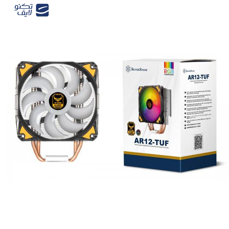 خنک کننده پردازنده سیلوراستون مدل AR12 TUF