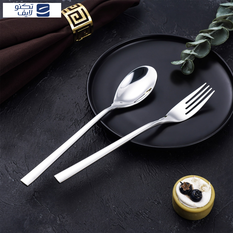 سرویس قاشق و چنگال 12 پارچه 6 نفره جی فی نی مدل 10