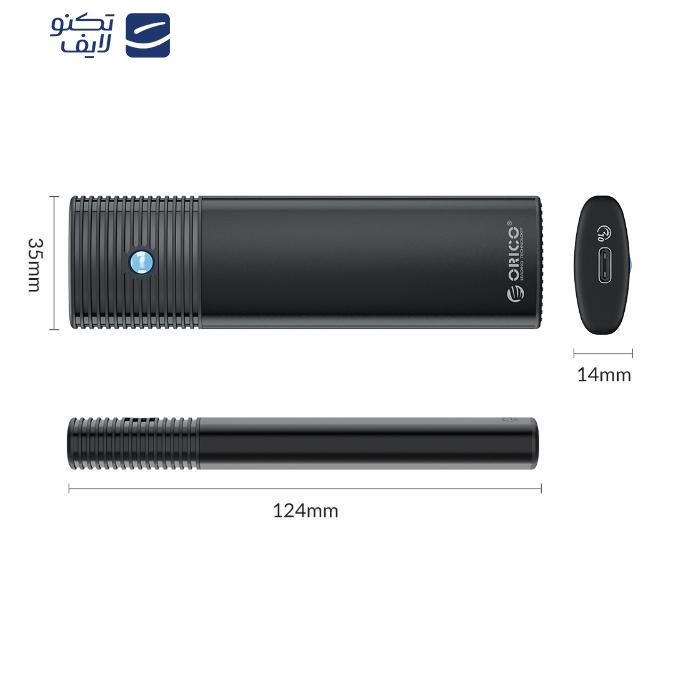 قاب NVMe M.2 SSD اوریکو مدل PWDM2-G2