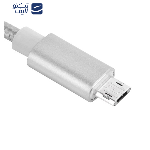 کابل تبدیل USB به Micro USB سیلوراستون مدل CPU01 طول 0.5 متر