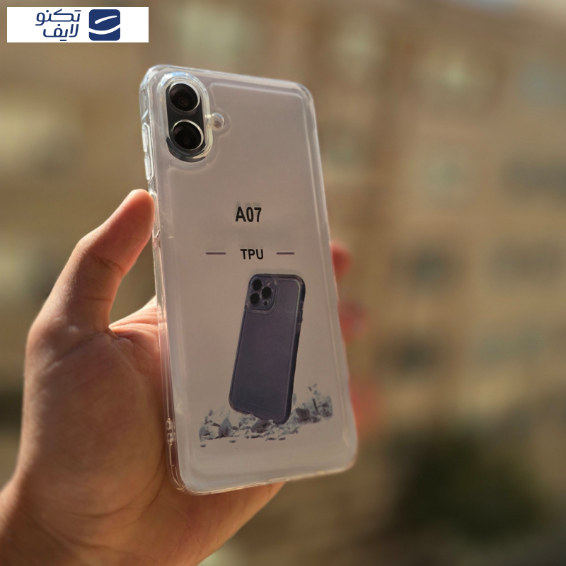 کاور زیفرند مدل ژله ای محافظ لنز مناسب برای گوشی موبایل سامسونگ Galaxy A07