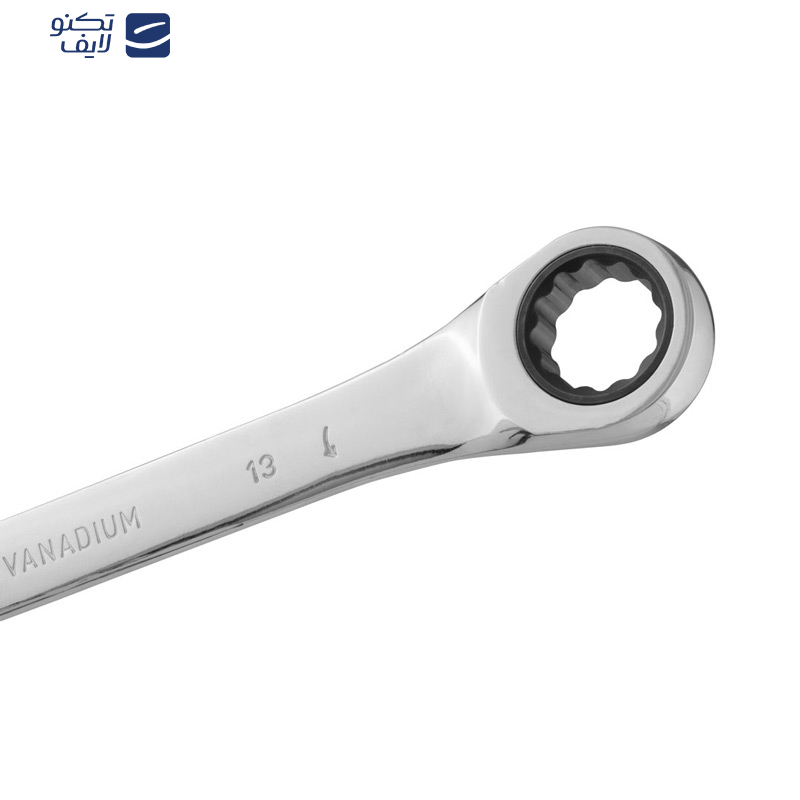 آچار یکسر تخت یک سر جغجغه رونیکس مدل RH-2163 سایز ۱۳