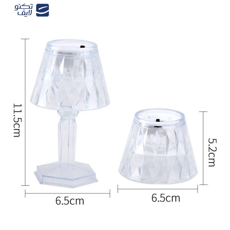 چراغ رومیزی مدل دیاموند Diamond