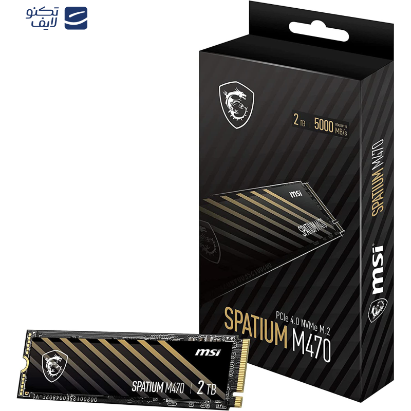 اس اس دی اینترنال ام اس آی مدل SPATIUM M470 ظرفیت دو ترابایت