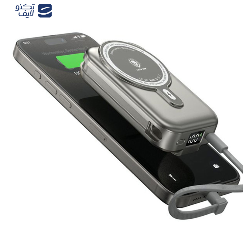 پاوربانک گرین لاین مدل Monaco Grip ظرفیت 10000 میلی آمپر ساعت
