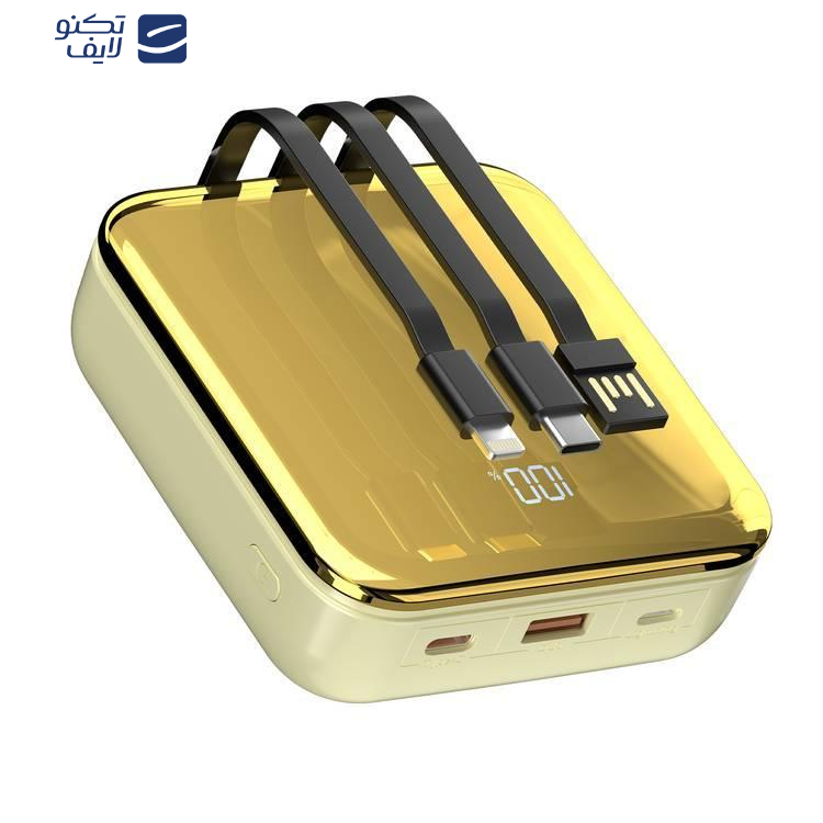 پاور بانک پرودو مدل PBFCH032 ظرفیت 20000 میلی آمپر ساعت 