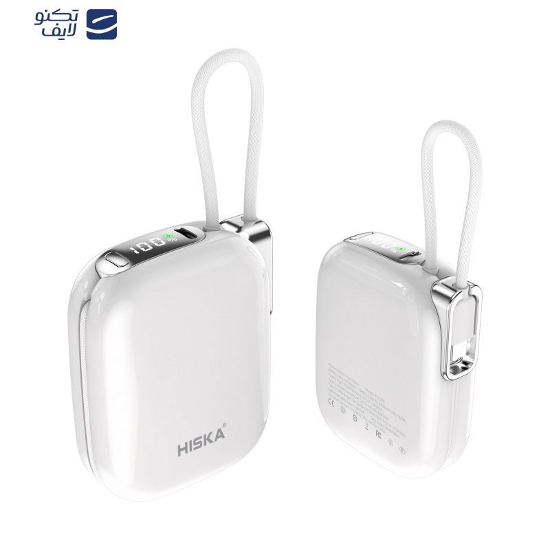 پاوربانک هیسکا مدل HP-132PD ظرفیت 10000 میلی آمپر ساعت