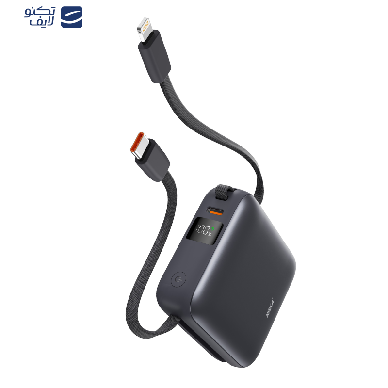 پاوربانک هیسکا مدل HP-131PD ظرفیت 10000 میلی آمپر ساعت