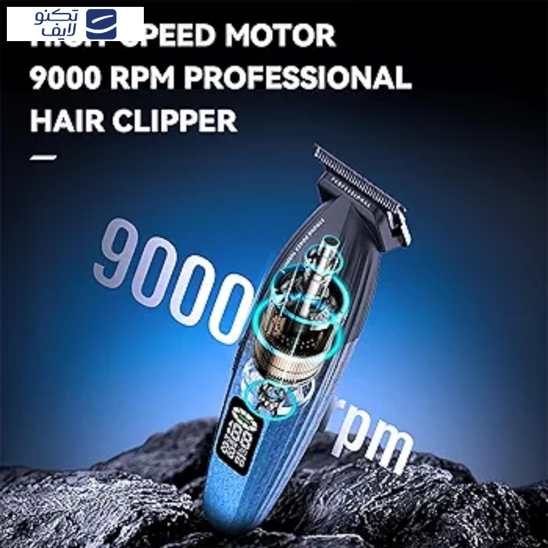 ماشین اصلاح موی سر و صورت شارژی کیمی مدل KM-1669 ماشین اصلاح موی سر و صورت شارژی کیمی مدل KM-1669