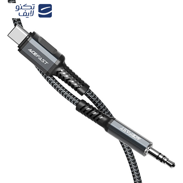 کابل تبدیل AUX به USB-C ایس فست مدل C1-08 طول 1.2 متر