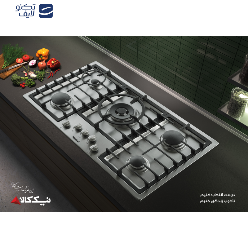 اجاق گاز صفحه ای نیک کالا مدل SGH 102