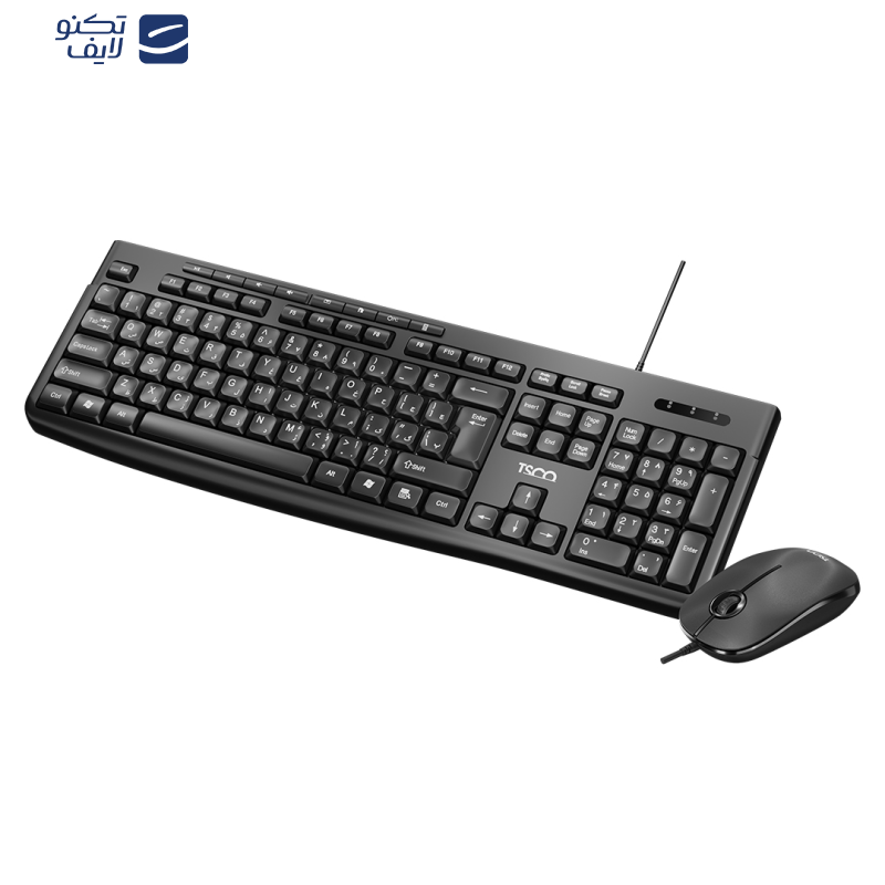 کیبورد و ماوس باسیم تسکو مدل TKM 8057
