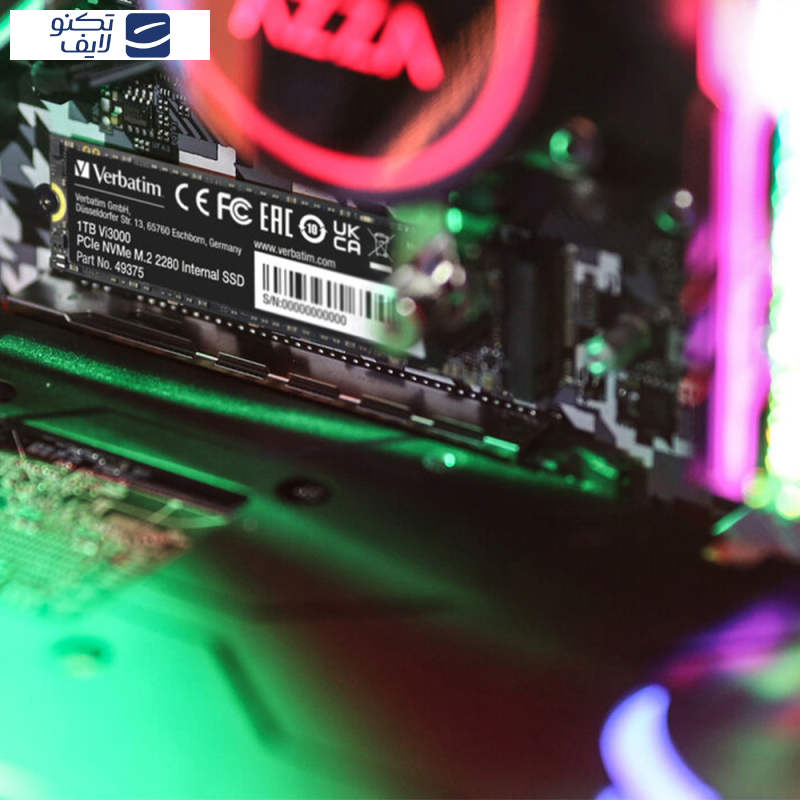 اس اس دی اینترنال PCIe Gen3 x4 ورباتیم مدل Vi3000 ظرفیت 256 گیگابایت