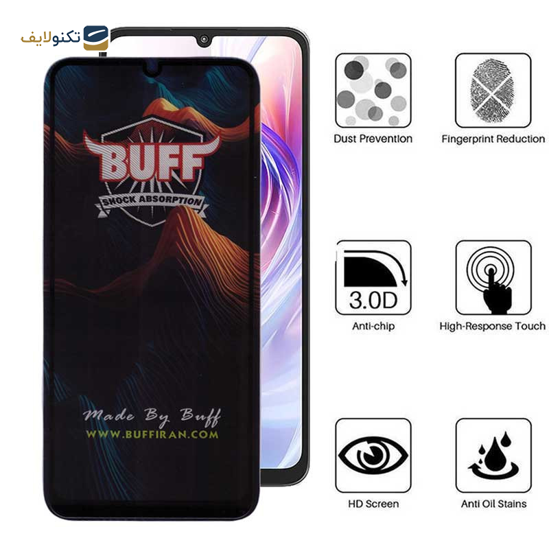 محافظ صفحه نمایش بوف مدل Mountain-G مناسب برای گوشی موبایل شیائومی Redmi 13C / Redmi 13R 5G / Poco M6 5G / Poco C65