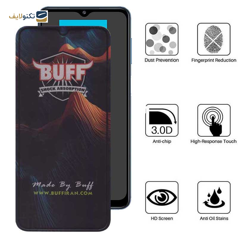 محافظ صفحه نمایش بوف مدل Mountain-G مناسب برای گوشی موبایل سامسونگ Galaxy F12 4G / M04 4G / M02 4G / M12 4G India / F02s 4G / Xcover7