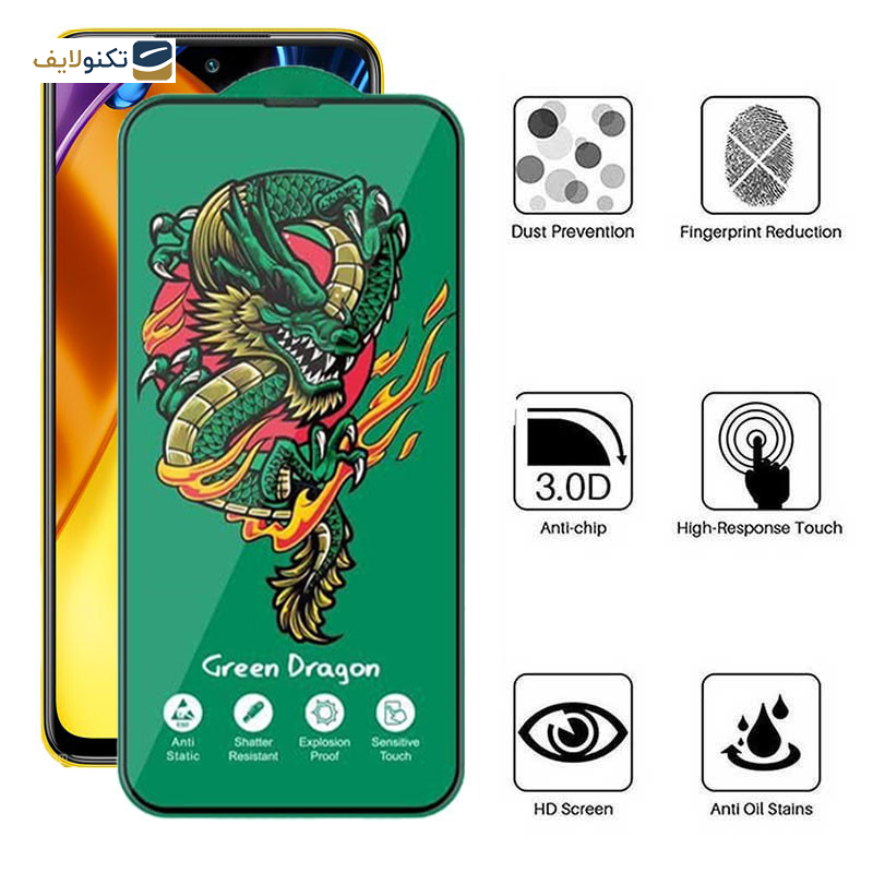 محافظ صفحه نمایش اپیکوی مدل Dragon ExplosionProof مناسب برای گوشی موبایل شیائومی Poco M3 Pro 4G/5G