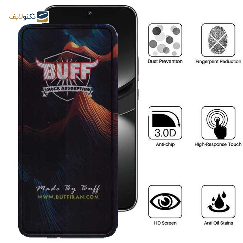 محافظ صفحه نمایش بوف مدل Mountain-G مناسب برای گوشی موبایل هوآوی nova 12/nova 12 Lite/nova 11 SE/nova 10 SE/nova 9 SE 5G/nova 9 SE