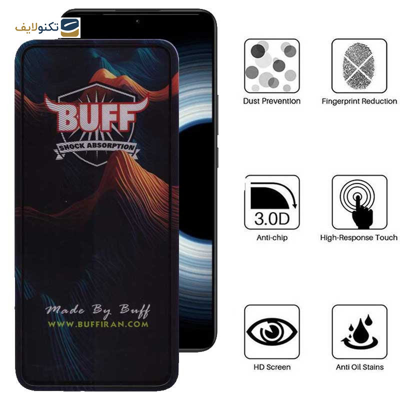 محافظ صفحه نمایش 5D بوف مدل Mountain-G مناسب برای گوشی موبایل شیائومی Redmi K50 Ultra / K50 Gaming / K50 Pro / K50