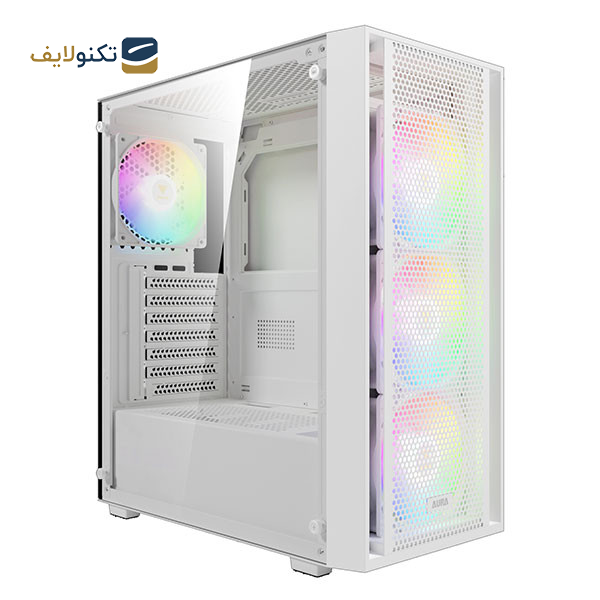کیس کامپیوتر گیم دیاس مدل AURA GC2 ELITE WH کیس کامپیوتر گیم دیاس مدل AURA GC2 ELITE WH