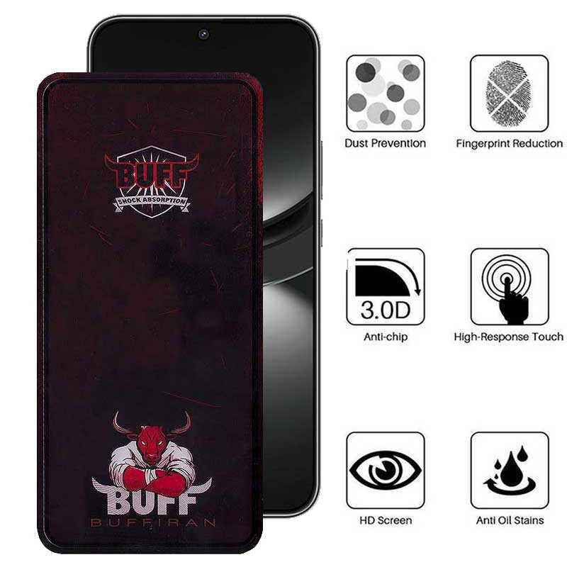 محافظ صفحه نمایش بوف مدل Muscle-Bull مناسب برای گوشی موبایل هوآوی Nova 12 / Nova 12 Lite / Nova 11 SE / Nova 10 SE