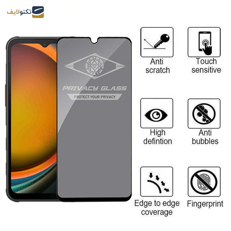 محافظ صفحه نمایش حریم شخصی اپیکوی مدل Privacy مناسب برای گوشی موبایل سامسونگ Galaxy A14 4G/5G /Xcover7