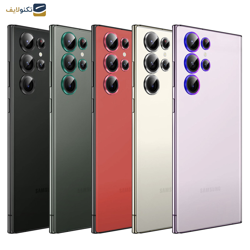 محافظ لنز دوربین بوف مدل HD-ColorLenz-G مناسب برای گوشی موبایل سامسونگ Galaxy S24 Ultra