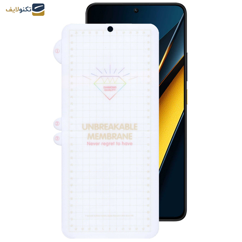 محافظ صفحه نمایش بوف مدل  Hydrogel-G مناسب برای گوشی موبایل شیائومی Poco X6 Pro / X6 / M6 Pro 4G
