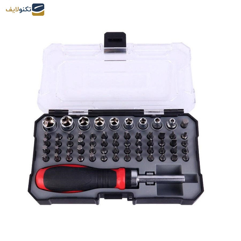 مجموعه 63 عددی سری پیچ گوشتی و بکس رونیکس مدل RH-2716