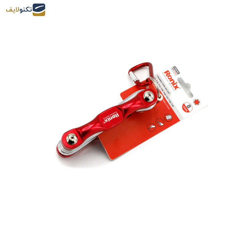  مجموعه 8 عددی آچار ستاره ای رونیکس مدل NIX-2041