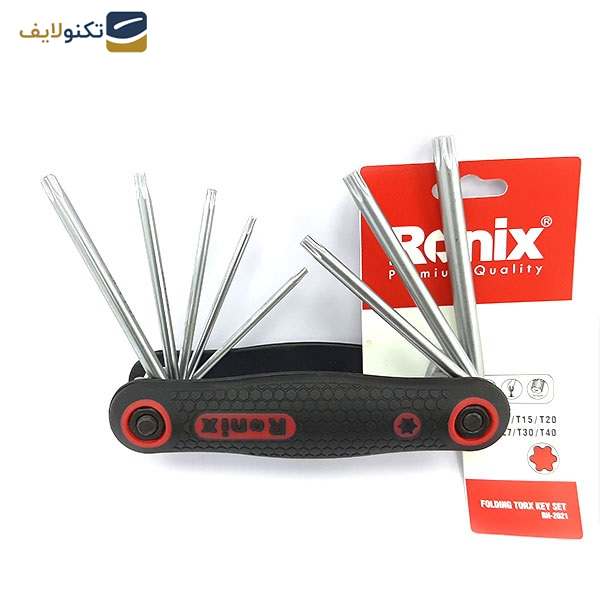  مجموعه 8 عددی آچار آلن ستاره ای رونیکس مدل RON-2021