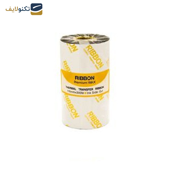 ریبون پرینتر لیبل زن مدل Premium Wax 110mm x 300m ریبون پرینتر لیبل زن مدل Premium Wax 110mm x 300m