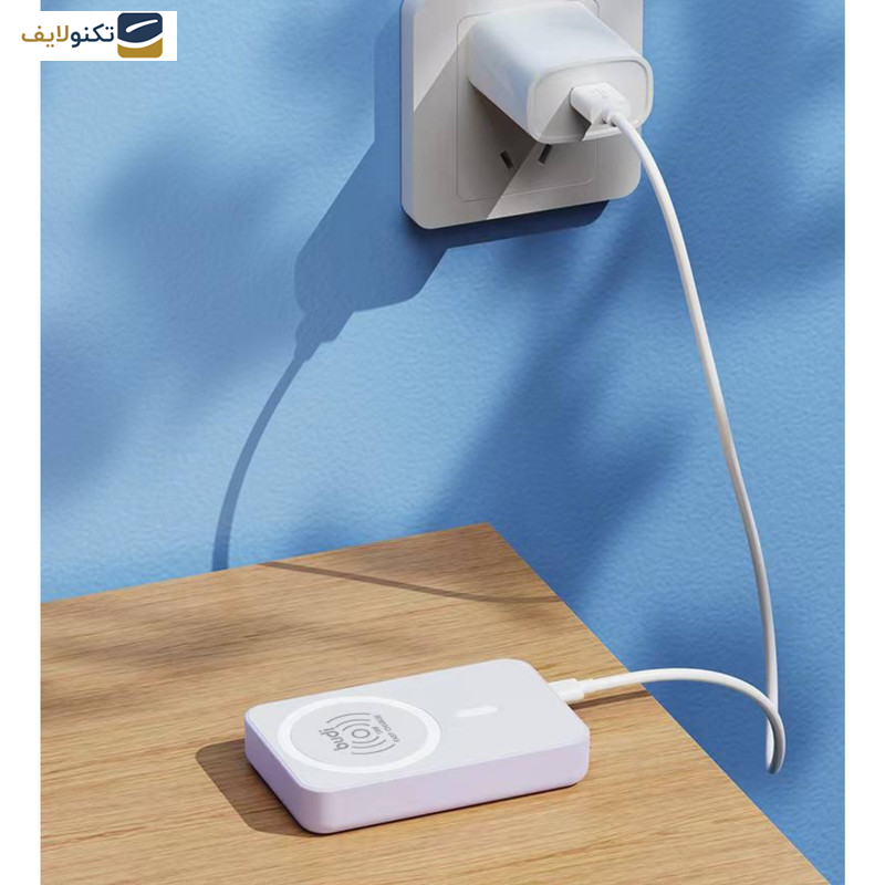 پاور بانک بودی مدل PB081W ظرفیت 10000 میلی آمپر ساعت