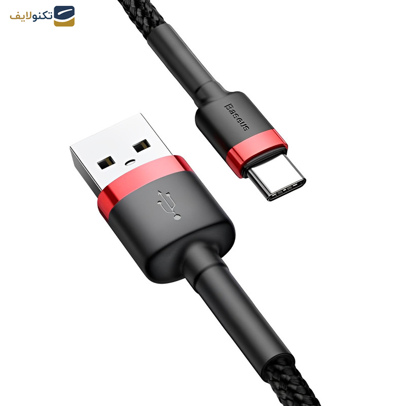 کابل تبدیل USB به USB-C باسئوس مدل CATKLF-B Cafule طول 1 متر