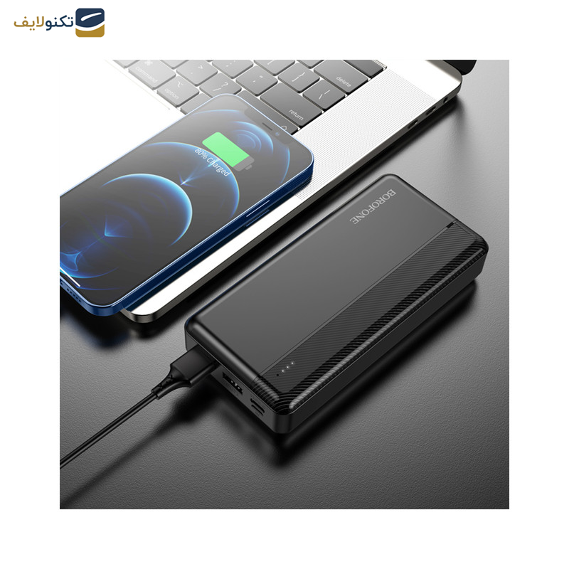پاوربانک بروفون مدل BJ24A ظرفیت 20000 میلی‌ آمپر ساعت